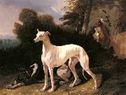 A Greyhound In An Extensive Landscape Alfred Dedreux